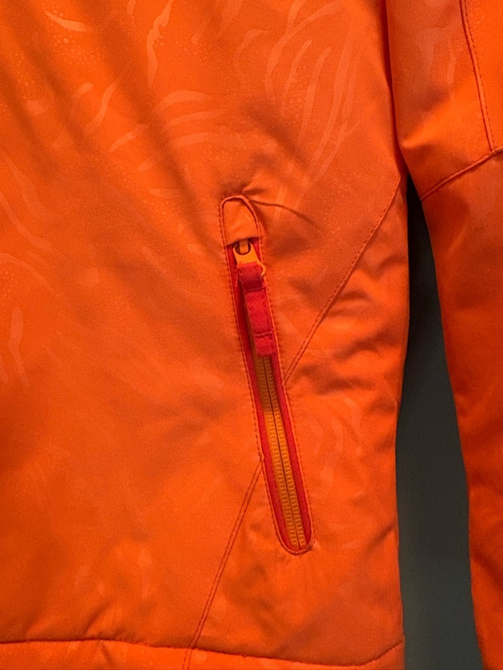 Roxy Women's Bright Orange Ski Jacket - Picture 2 of 12